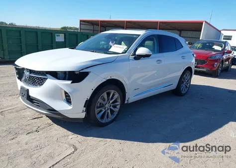 2022 Buick Envision Awd Avenir z USA, uszkodzony, nr VIN LRBFZSR42ND076366